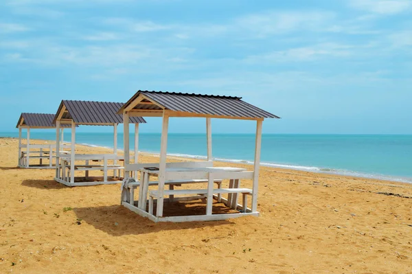 Deniz kenarında çardak, okyanus kıyısında