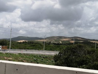 Paisaje urbano de barranquilla y sus readdores