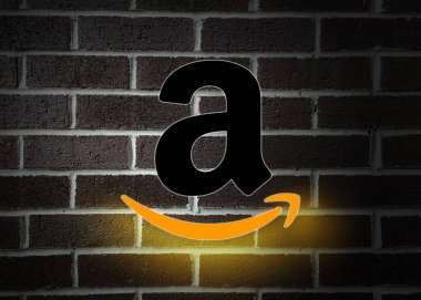 Amazon logosu editör çizimi