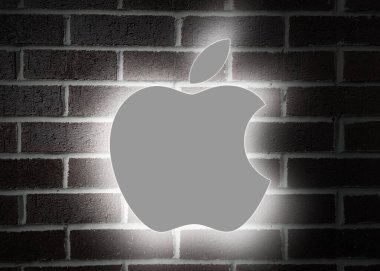 Apple logosu editör çizimi