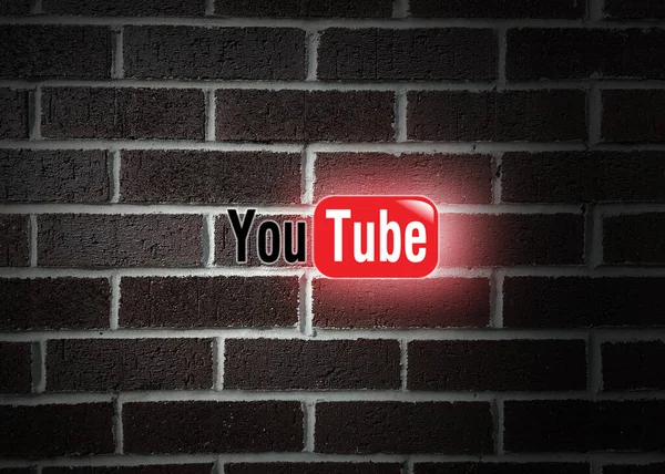 Youtube logosu editör çizimi