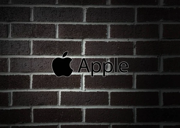 Apple logosu editör çizimi