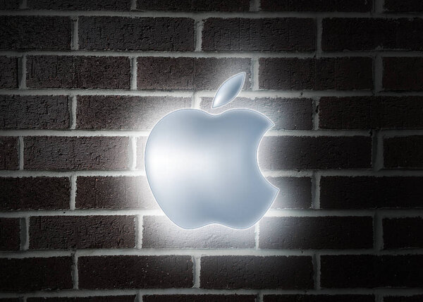 Иллюстративный логотип Apple