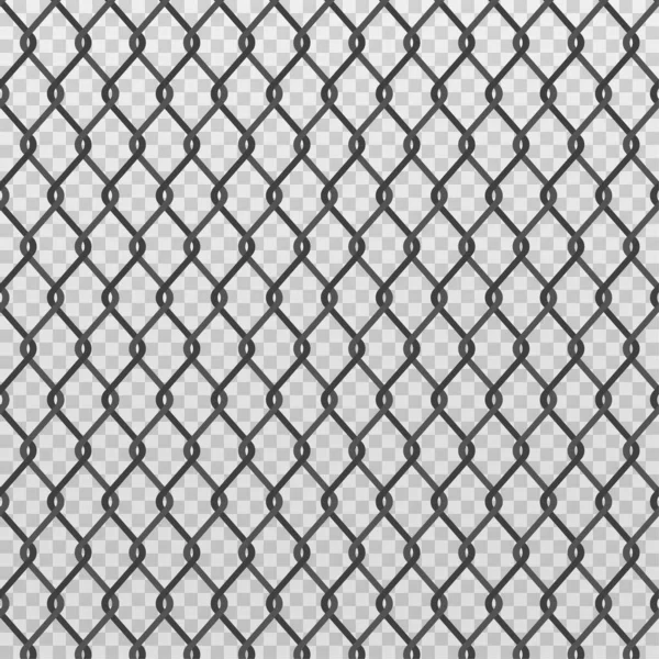 Metal zincirli tel örgü arka planı. Kablo çit deseni şeffaf üzerinde izole.