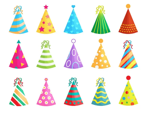 Party Hats Colored Iconストックベクター ロイヤリティフリーparty Hats Colored Iconイラスト Depositphotos