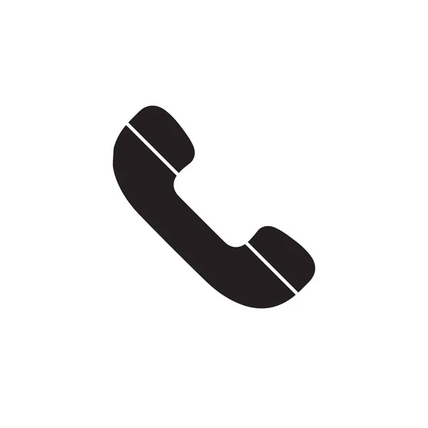 Phone Icon Trendy Flat Style Isolated White Background Telephone Symbol — Stock Vector