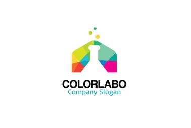 Renk laboratuvar Logo tasarlamak
