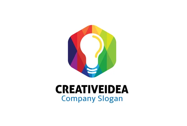 Kreativní Nápad Logo Design Ilustrace — Stockový vektor