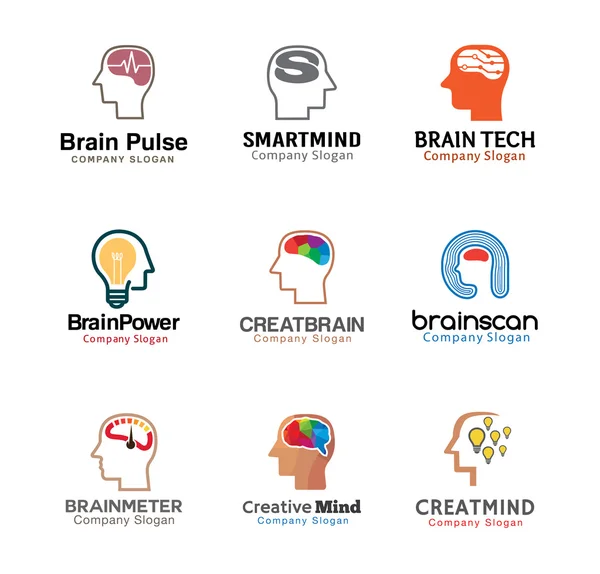 Design humain Head Mind — Image vectorielle