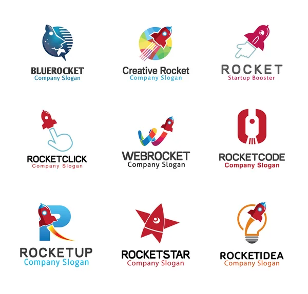 Rockets Spaceship Design — Stock Vector
