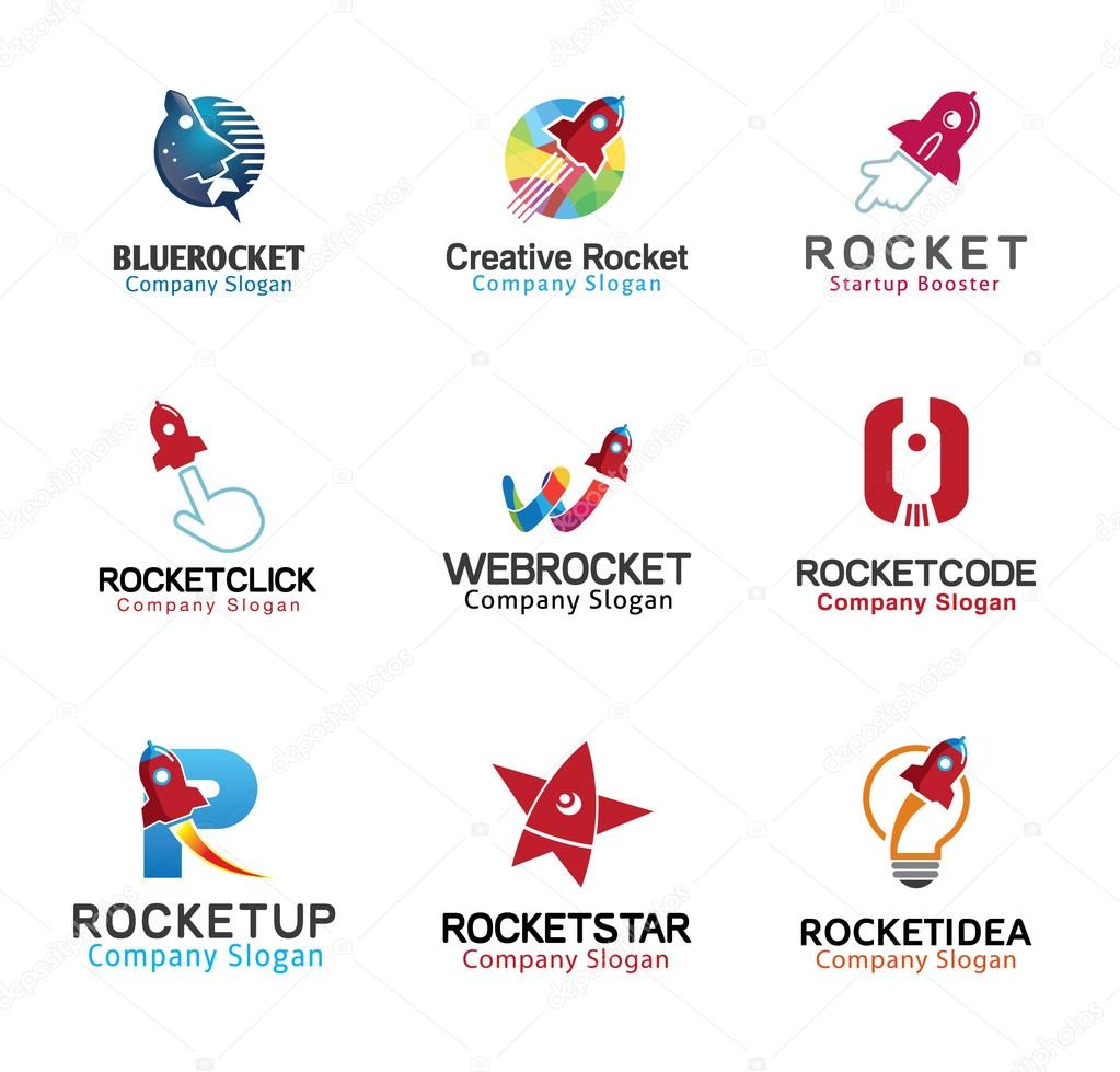 Rockets Spaceship Design Illustration