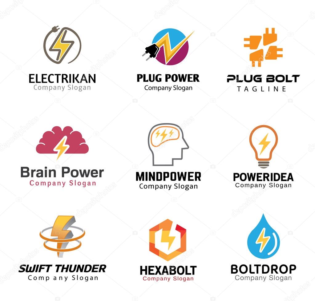Electric Symbol Design Illustration