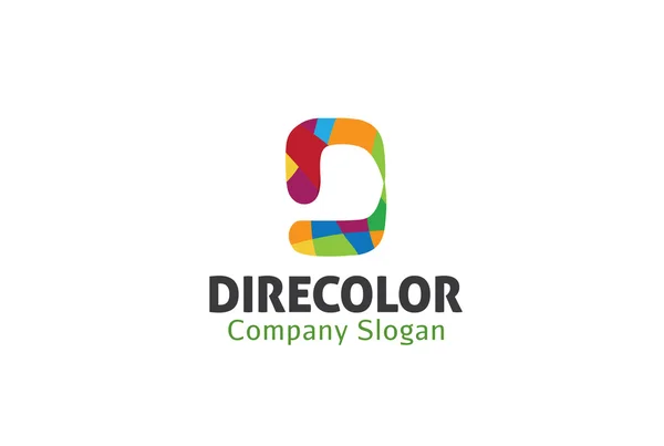 Ilustration de design direcolor — Image vectorielle