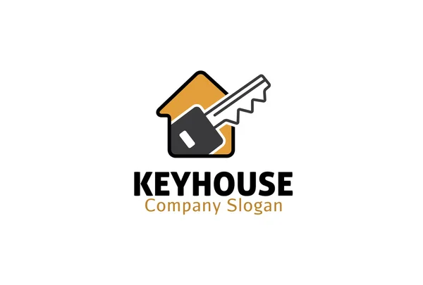 Keyhouse の設計図 — ストックベクタ