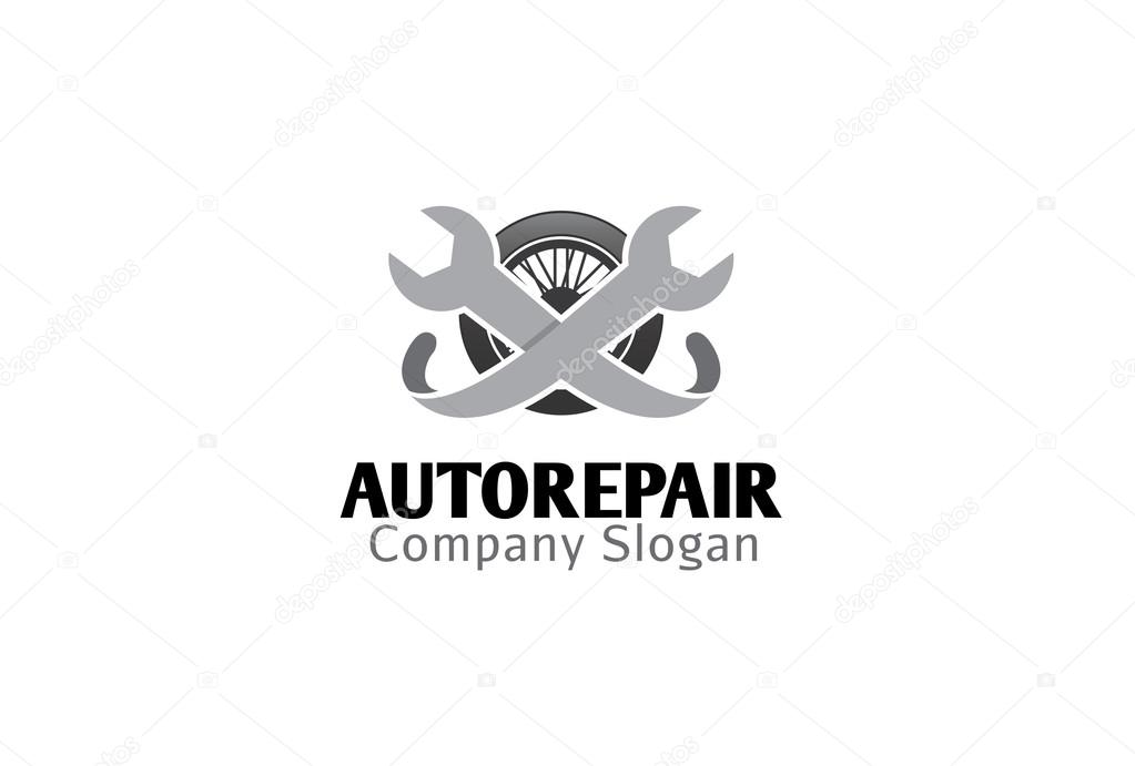 Auto Repair Design Illustration