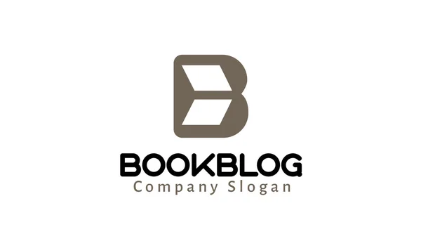Blog Design Book Illustration — Stock Vector