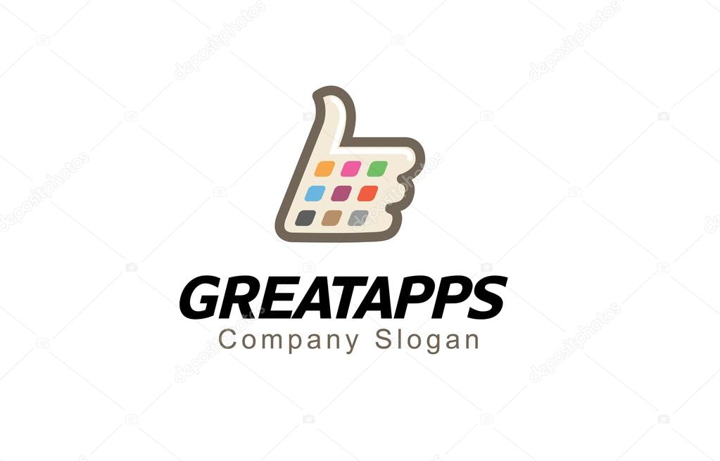 Great apps Design Illustration