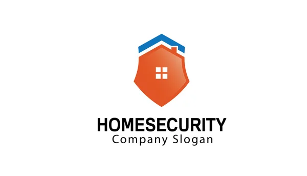 ホーム セキュリティの設計図 — ストックベクタ