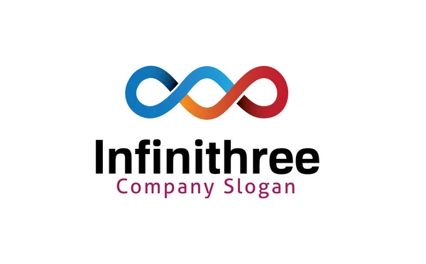 Infinithree 设计插图 — 图库矢量图片