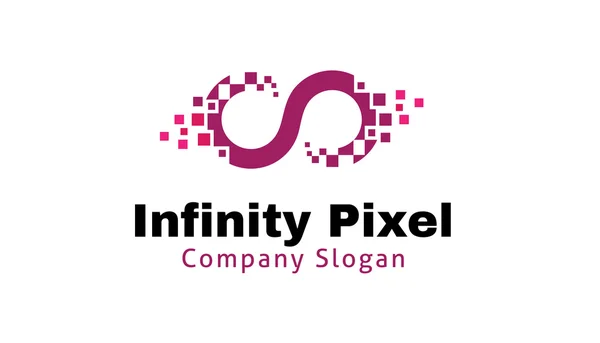 Infinitypixel σχεδιασμό εικονογράφηση — Διανυσματικό Αρχείο
