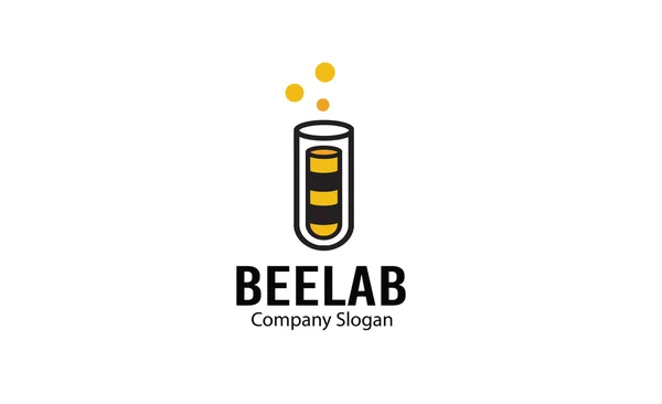 Beelab Design Illustration — Stock vektor