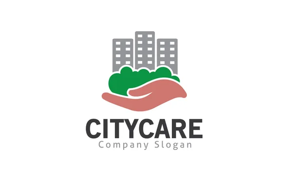 City Care Design Illustration — Stock Vector