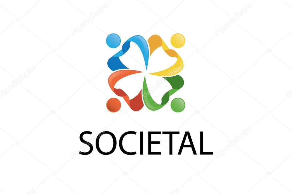 Societal People Design Illustration