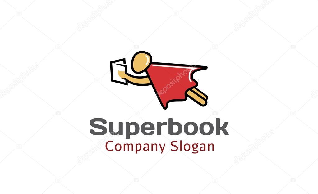 Super Book Design Illustration