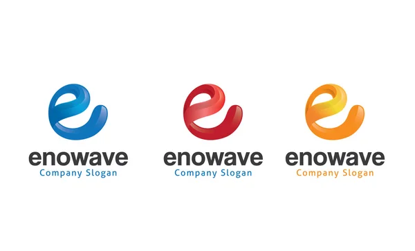 Enowave tasarlamak — Stok Vektör
