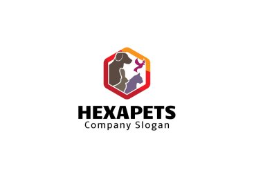 Hexa evcil hayvan illüstrasyon Tasarla