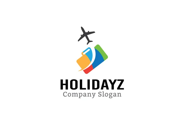 Holidayz Illustration Design — Image vectorielle