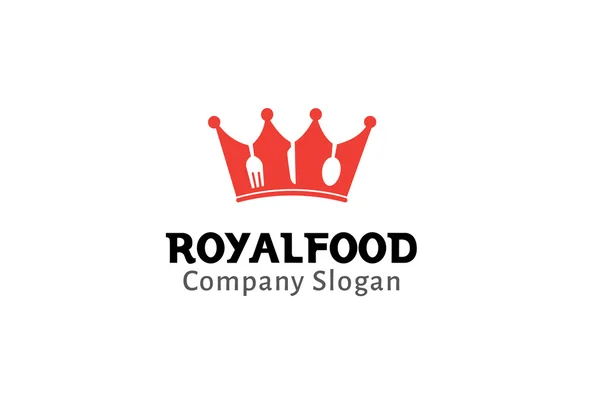 Royal gıda tasarlamak — Stok Vektör
