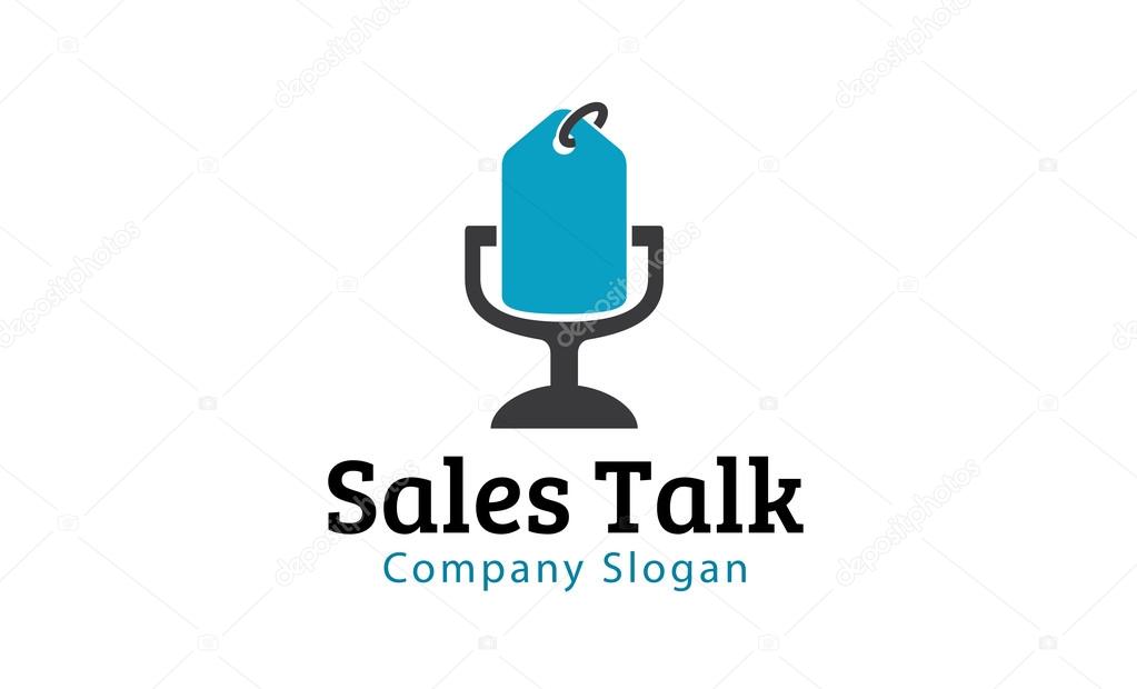 Sales Talk Design Illustration