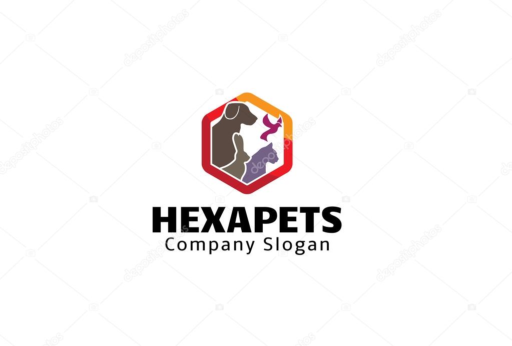 Hexa Pets Design Illustration