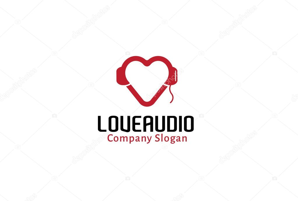 Love Audio Design Illustration