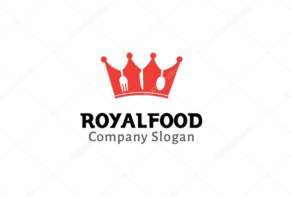 Royal Food Design Illustration
