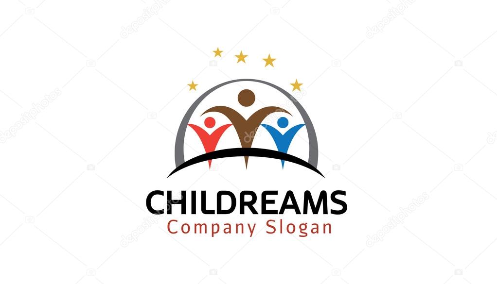 Child Dreams Design Illustration