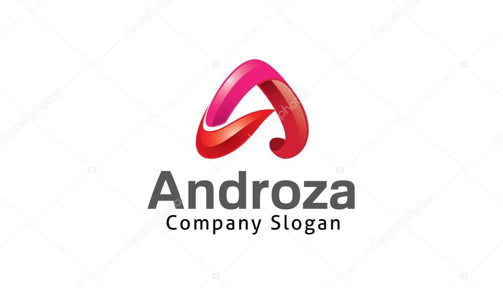 Androza Letter Design Illustration