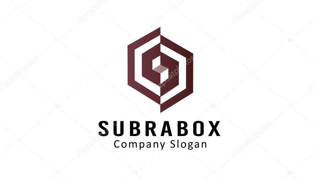 Abstract Supra box Design Illustration