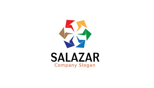 Εικονογράφηση Σαλαζάρ αφηρημένα σχέδια — Διανυσματικό Αρχείο