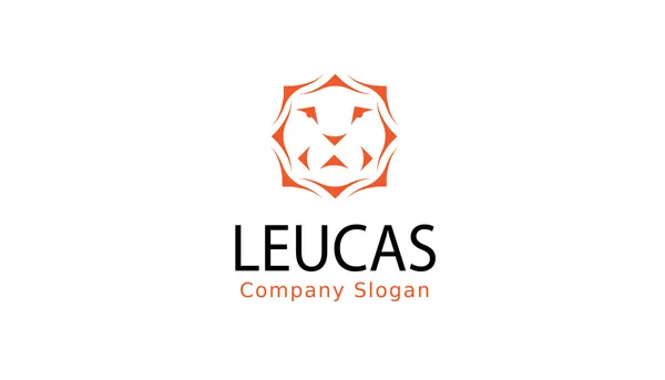 Leucas Lion Design Ilustração — Vetor de Stock