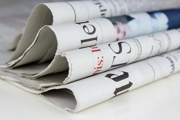 News, newspaper Newspapers — Stock Photo, Image