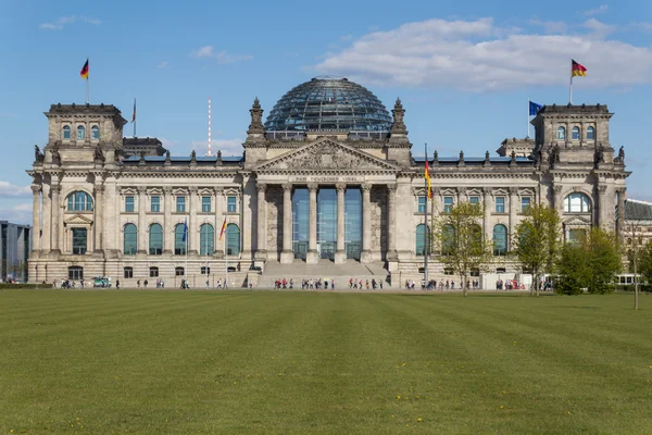 Το κτίριο Reichstag στο Βερολίνο, Γερμανία — Φωτογραφία Αρχείου