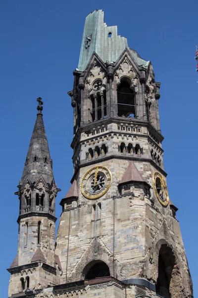 Kaiser Wilhelm Gedaechtniskirche / kostel, Berlín — Stock fotografie