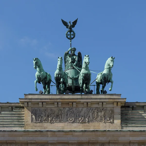 Berlino Simbolo Porta Brandeburgo Brandenburger Tor — Foto Stock