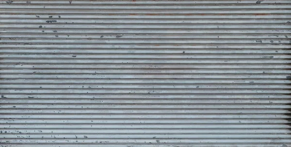 Текстура Металлического Затвора Витрине Магазина Магазина — стоковое фото