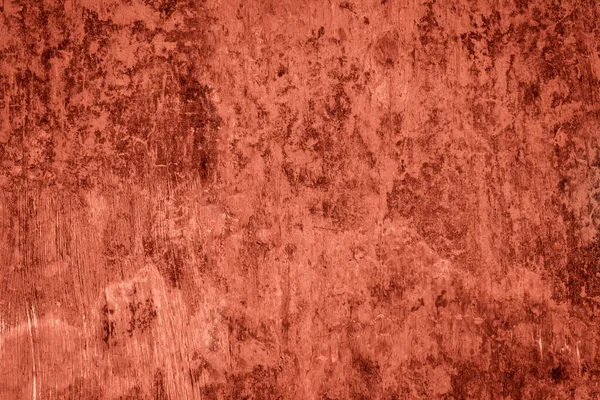Parede Concreto Pintada Vermelho Textura Vintage — Fotografia de Stock