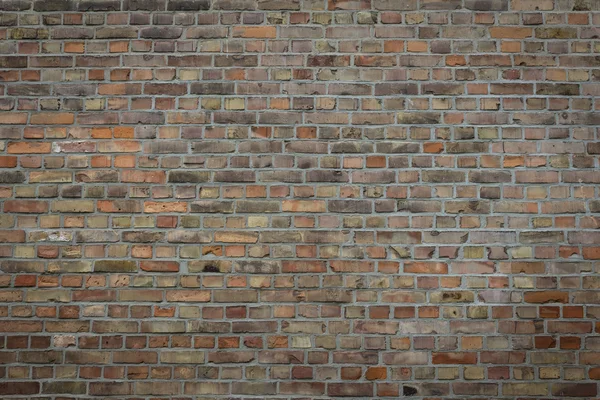 Vintage red brick wall background — Stock Photo, Image