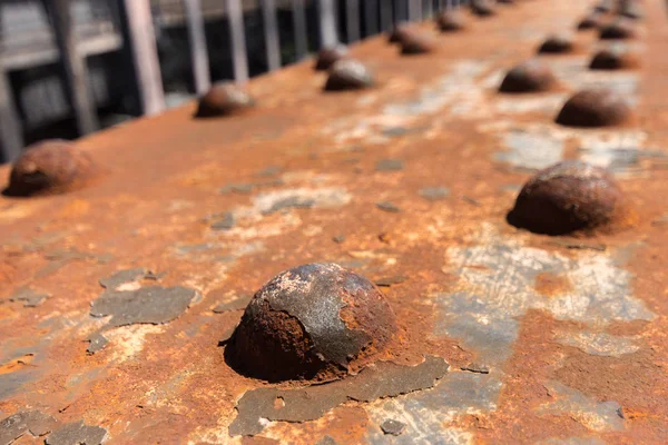 Viejo fondo de textura de acero oxidado —  Fotos de Stock