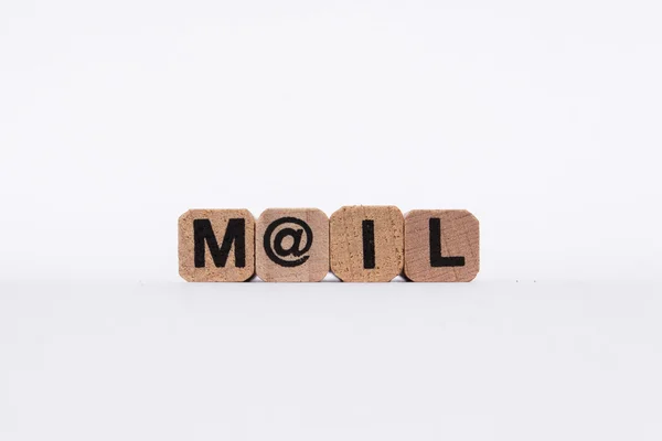 Mail, email-szöveget — Stock Fotó